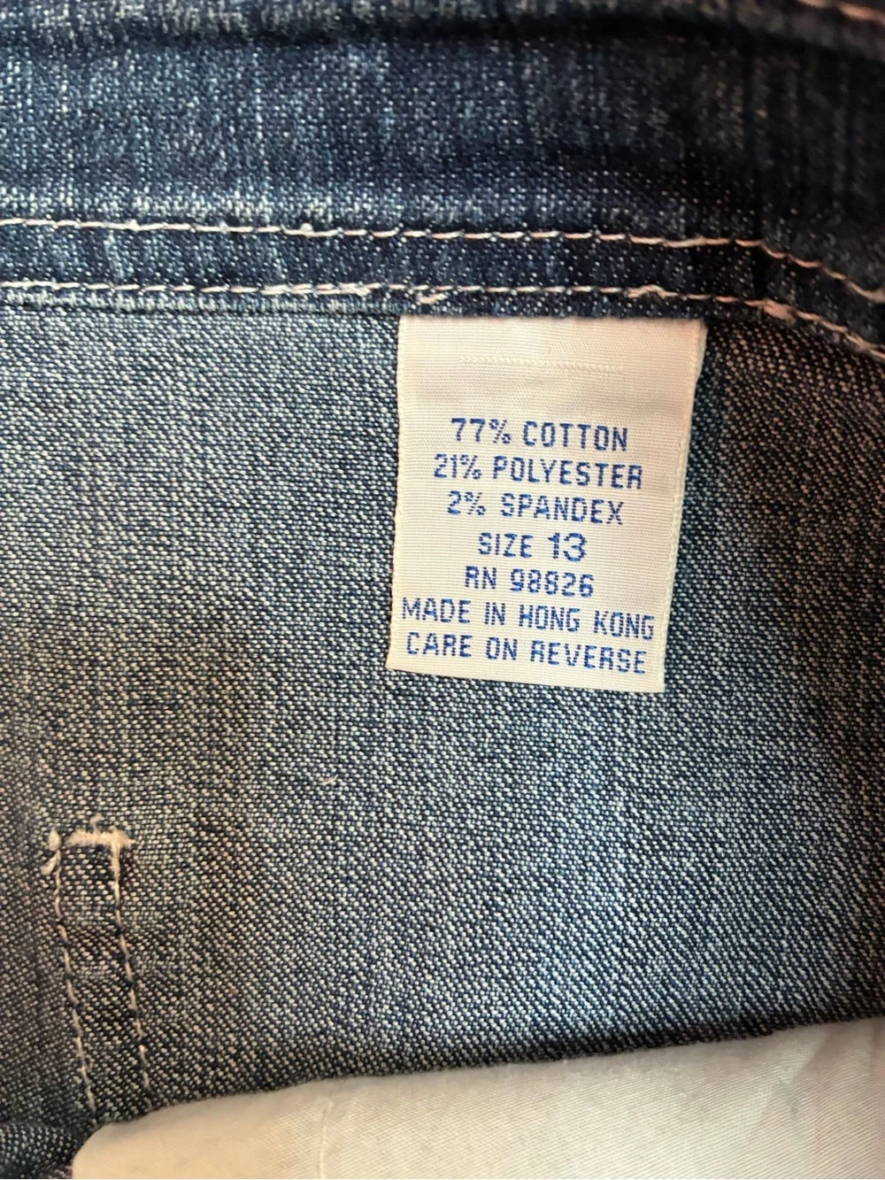 Jordache Vintage Denim Pencil Skirt